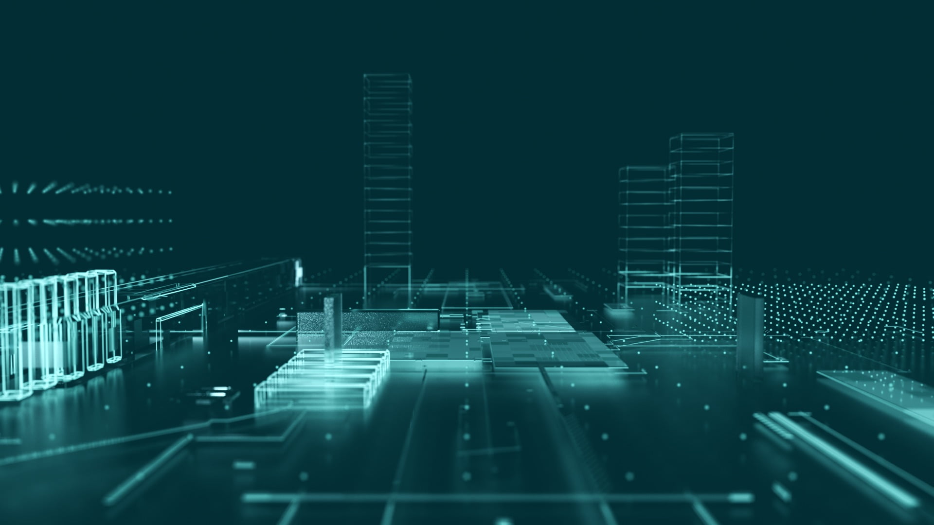 Gerenderte Gebäude
